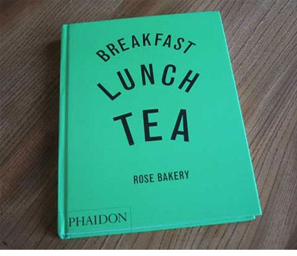 Photograph of the cover of Breakfast Lunch Tea book
