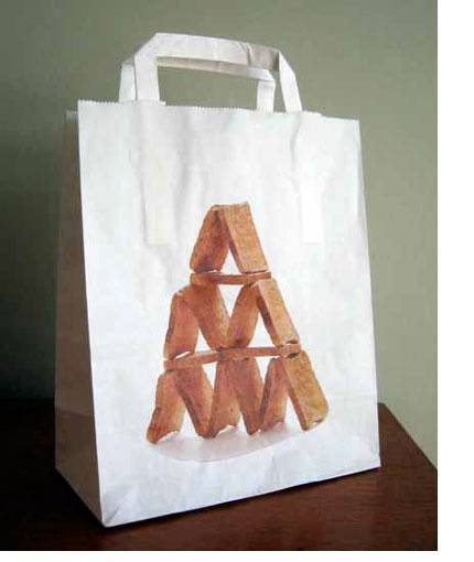 Photograph of a Pret a Manger paper bag