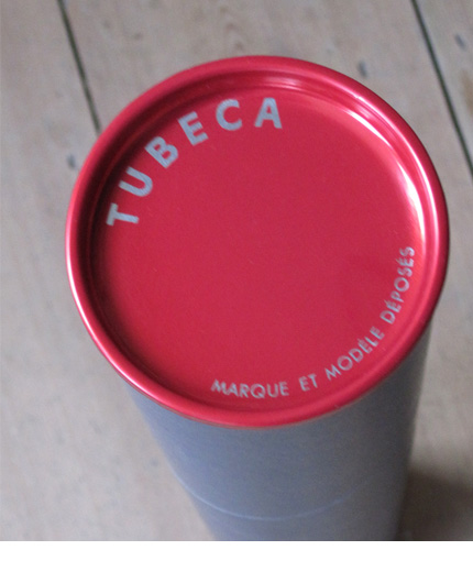Photograph of Tubeca cardboard tube