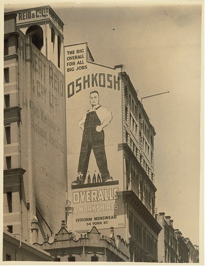 Oshkosh overalls from Powerhouse Museum photograph 