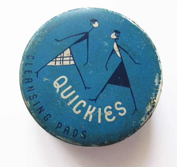 Quickies tin from 1930s