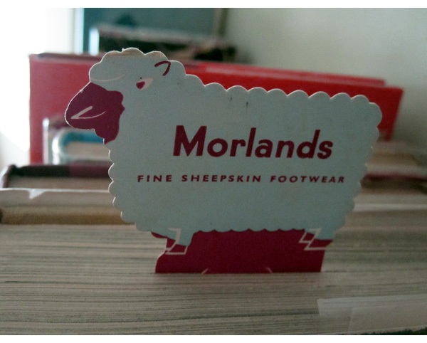 Moorlands sheepskin bookmark