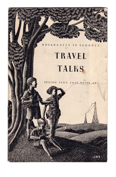 BBC Travel Talks cover by CW Bacon artist
