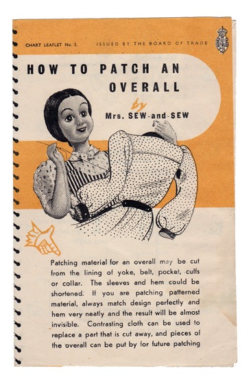 Mrs Sew and Sew leaflet